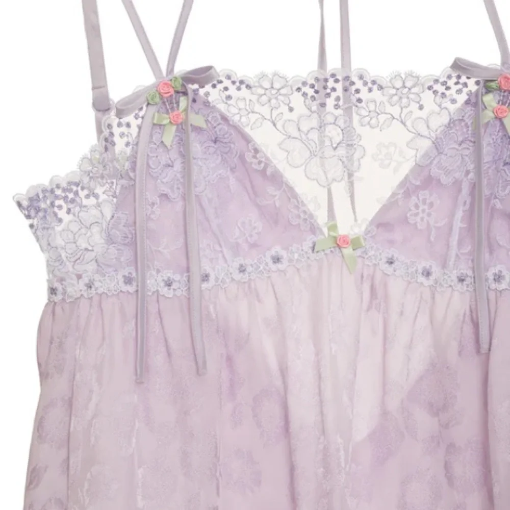 NWT For Love & Lemons Margaux Slip Dress - Picture 5 of 7